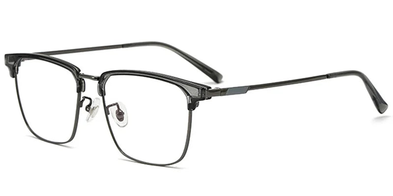 F3934- Classic Titanium Rectangle Frame