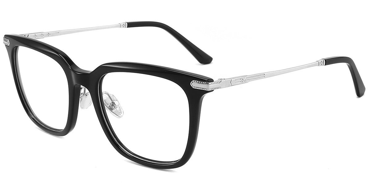 F4153- Classic Titanium&Acetate Square Frame