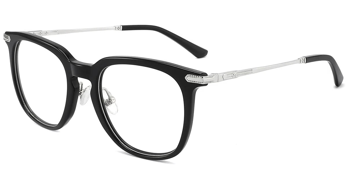 F4157- Classic Titanium&Acetate Square Frame