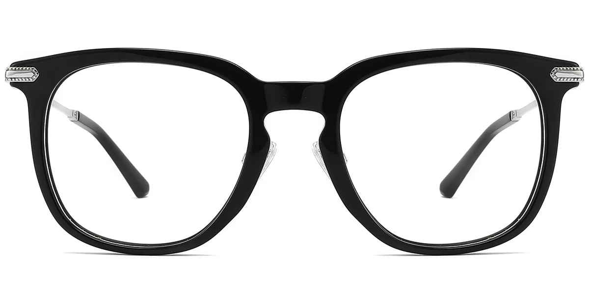 F4157- Classic Titanium&Acetate Square Frame