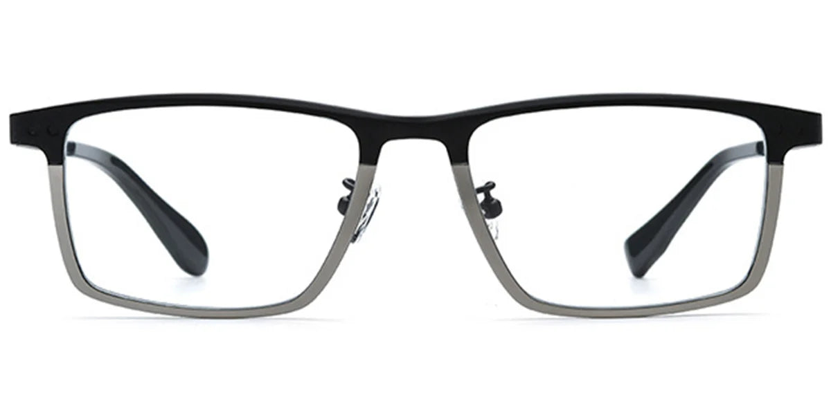 F6796- Classic Titanium Rectangle Frame