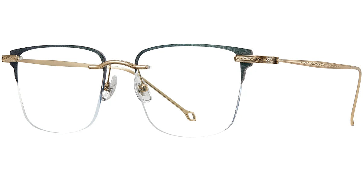 F7785- Classic Titanium Browline Frame